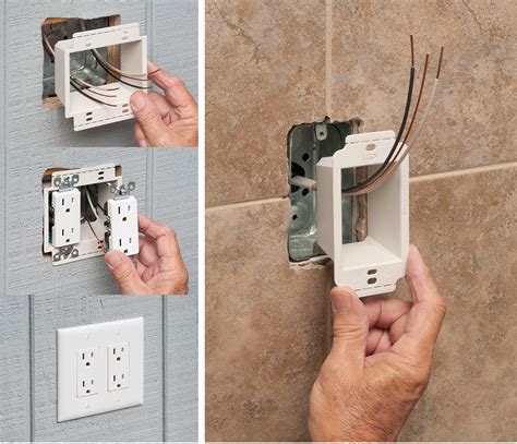 can i make electrical box extender plastic|lowe's electrical outlet extender.